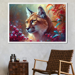 Winter Puma - Neal Hackett - NicheCanvas