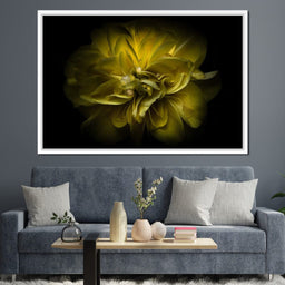 Yellow Backyard Flowers - Brian Carson - NicheCanvas