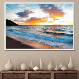 Maui Black Sand Beach - Lucas Moore - NicheCanvas