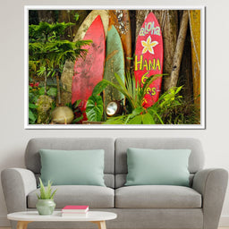 Surfboards in Hawaii - NicheCanvas