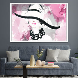 Fashionista Portrait - NicheCanvas