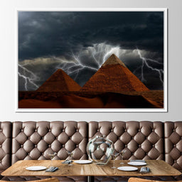 Pyramids of Giza - NicheCanvas