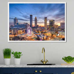 Atlanta Skyline - NicheCanvas