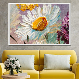 White Daisy - NicheCanvas