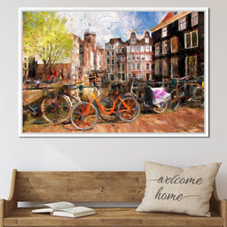 Amsterdam City - NicheCanvas