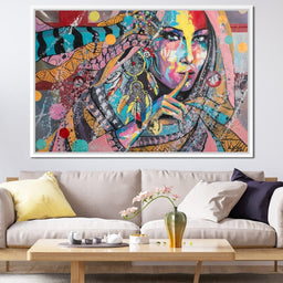 Mary Portrait - NicheCanvas