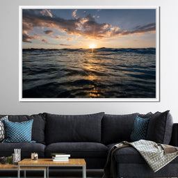 Sunset Ocean - Lucas Moore - NicheCanvas