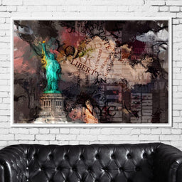 The Statue of Liberty - NicheCanvas