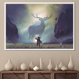 Spiritual Deer - NicheCanvas