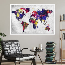 World Map 1 - Mateo - NicheCanvas