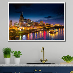 Nashville Skyline - NicheCanvas