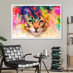 Curious Cat - NicheCanvas