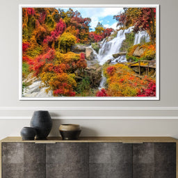 Mae Klang Waterfall - NicheCanvas