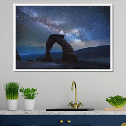 Arch Under the Milky Way - NicheCanvas