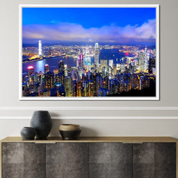 Hong Kong Skyline - NicheCanvas