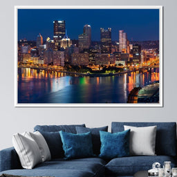 Pittsburgh Skyline - NicheCanvas