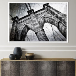 Brooklyn Bridge Arch - NicheCanvas