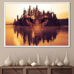 Lurking in the Woods - Johanjjf - NicheCanvas