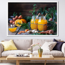 Fresh Orange Juice - NicheCanvas