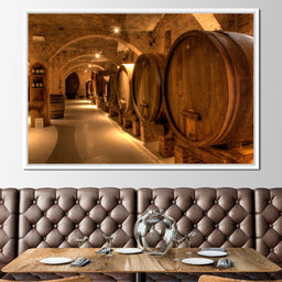 Wine Cellar in the Abbey - NicheCanvas