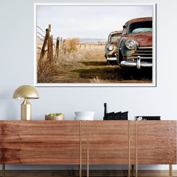 Abandoned Cars - NicheCanvas