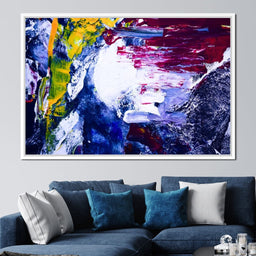 Abstract Sea Splash - NicheCanvas