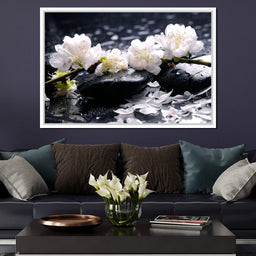 Spa Flowers - NicheCanvas