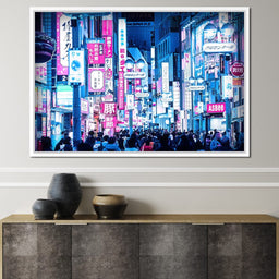 Cyberpunk Street - Johanjjf - NicheCanvas