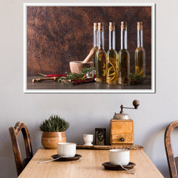 Olive Oil Canvas Set - NicheCanvas