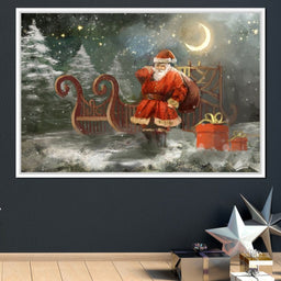 Christmas Night - NicheCanvas