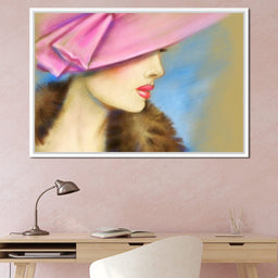 Pink Hat Fashion - NicheCanvas