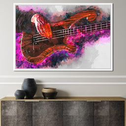 Les Claypool's Guitar - Abraham Szomor - NicheCanvas
