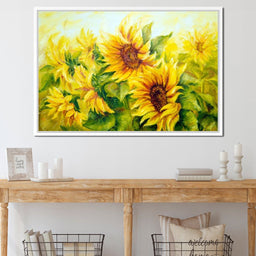 Beautiful Sunflowers - NicheCanvas