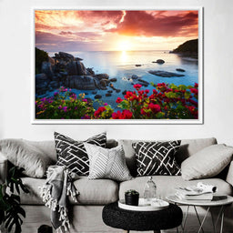 Tranquil Beach Resort - NicheCanvas