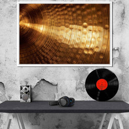 Golden Cymbal - NicheCanvas