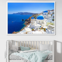 Santorini - NicheCanvas