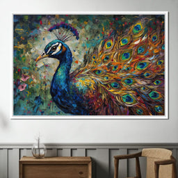 Celestial Peacock - NicheCanvas