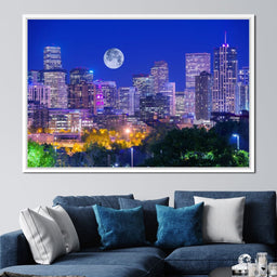 Denver Skyline - NicheCanvas
