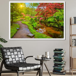 Japanese Garden - NicheCanvas