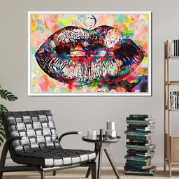  Kiss Pop Art 2 - Mateo - NicheCanvas