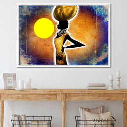 African Woman - NicheCanvas