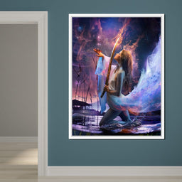 Fire Sword - NicheCanvas