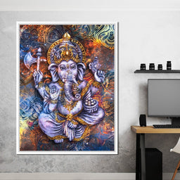 Spiritual Ganesha - NicheCanvas