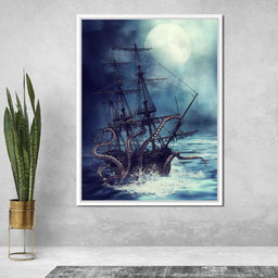 The Kraken - NicheCanvas