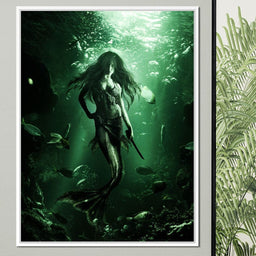 Huntress Siren - Milos Karanovic - NicheCanvas