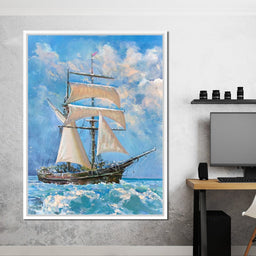 White Sails - NicheCanvas