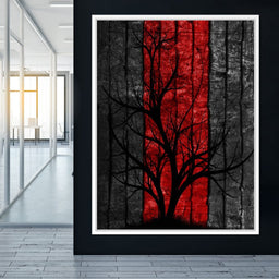 Silhouette Tree - Johanjjf - NicheCanvas