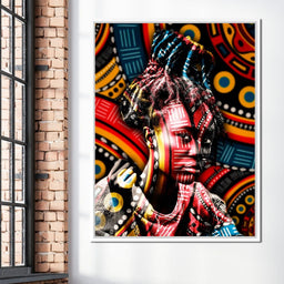 Colorful Portrait - Manuel Alejandro - NicheCanvas