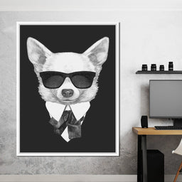 Dressed Up Chihuahua - NicheCanvas