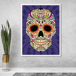 Mexican Skull - NicheCanvas